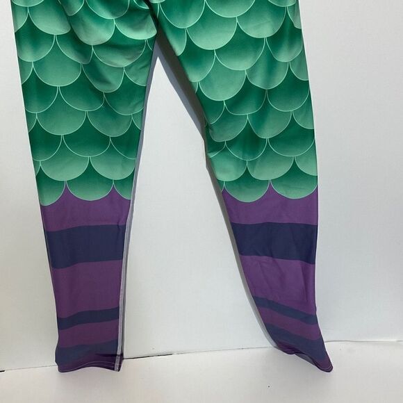 Silver Fox Women's Multicolored Printed Skinny Legging Pants Size Large - Picture 4 of 9